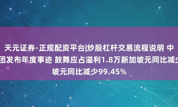 天元证券-正规配资平台|炒股杠杆交易流程说明 中安控股集团发布年度事迹 鼓舞应占溢利1.8万新加坡元同比减少99.45%